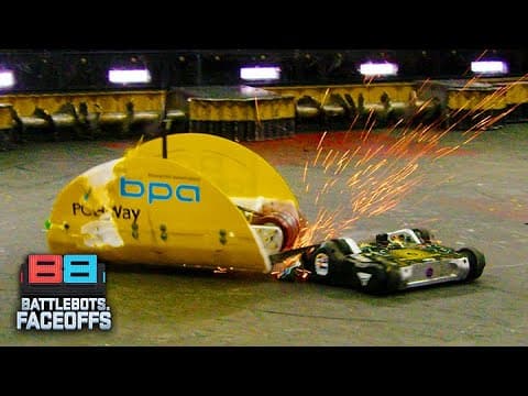 [full Fight] Bot Gets Tossed Around And Torn Apart! | Battlebots Faceoffs