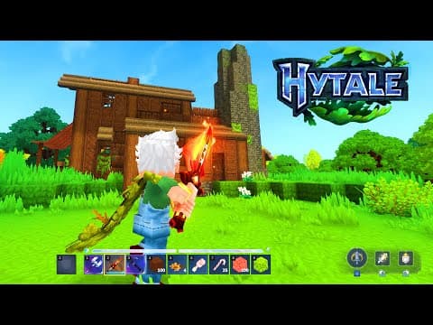 Hytale Is Finally Here! (hytale Early Access Gameplay)