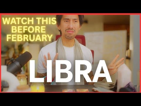 Libra 😱 "i Regret Not Telling You This Sooner" February Tarot Astrology 2026