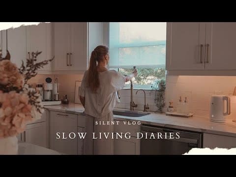 Mindful 40+ Diaries 🍂calm And Cozy Morning At Home | Seasonal Baking And Cooking | Silent Vlog