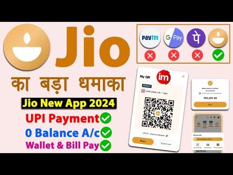 Jio Finance App - Best Upi & Wallet App 2024 | Jio Upi Kaise Banaye | Jio Finance Upi Setup Process