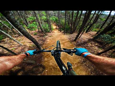 This Bike Park Was Not Built For Your Regular Mountain Bike | #ihatepedalingtour Kanuga Bike Park