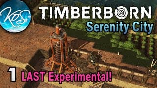 Timberborn - Aquifers, Geothermal, Spiral Staircases! Final Experimental (serenity City 1)