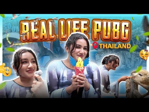 A Day At Thailand Safari Park | Real Life Wildlife Experience 🦒🐪 | Raveena Daha