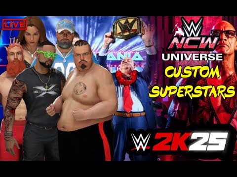 🤼 Monday Night Mayhem - Hardcore Title Shot - Caw For Chat - Ncw Pre Season | Wwe 2k25 💖☯️ ⛩️