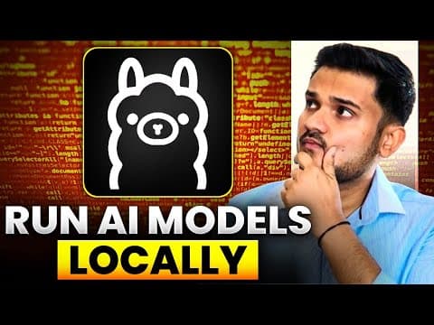 How To Run & Train Llms Locally With Ollama | Beginner To Pro