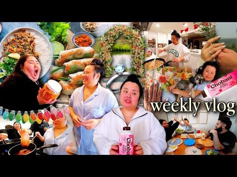Vlog: Surprise Engagement!!! 💍 Cooking & Eating At Home, Bestie Sleepover, Trying New Coffee Recipe!