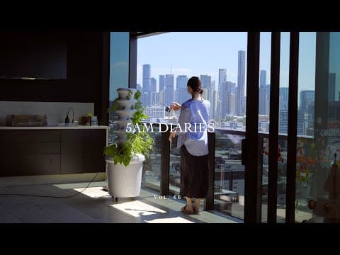 5am Diaries | Getting Back Into Routine 💭herb Garden Update 🌱 | Almond Orange Cake 🍊