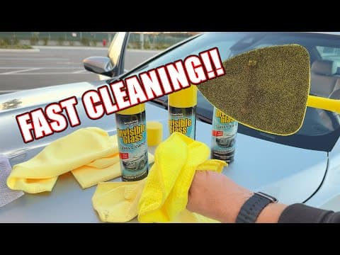 Make Cleaning Windshields Easy Again! Stoner Car Care Invisible Glass