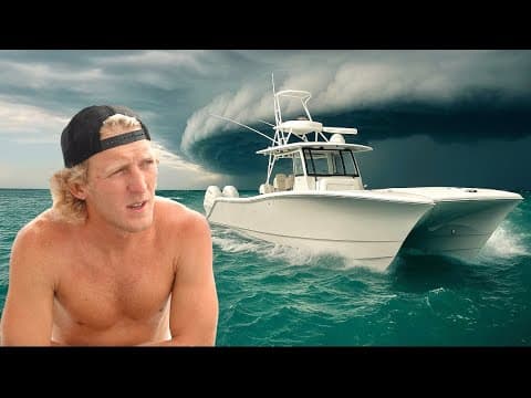 Driving My Boat Into A Cat 5 Hurricane
