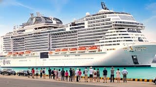 Msc Bellissima Cruise Ship Tour 4k | Largest Cruise Ship In Asia (south Korea To Japan)