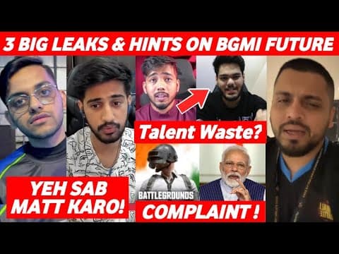 Hector & Owais Angry Over This😳 • Bgmi Good News - Roadmap & More • Saif Talent Waste? • S8ul Sid