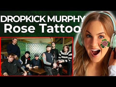 Irish Girls First Time Reaction To Dropkick Murphys - "rose Tattoo"