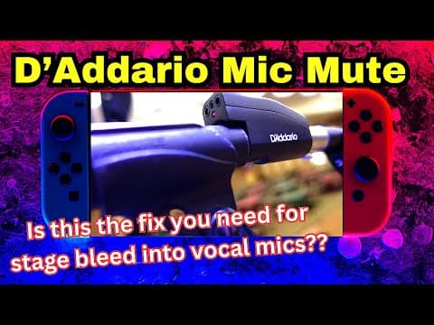 D’addario Mic Mutes Tested And Demoed: Are They Worth It For Live Sound?