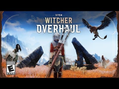 Transforming Skyrim Into The Witcher 4 (best Witcher Mods For Skyrim)