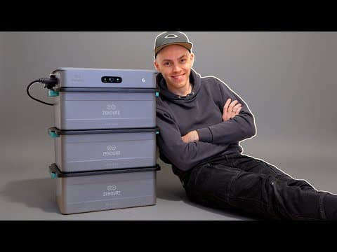 This 17 Kwh Battery Plugs Right Into The Wall | Zendure Solarflow 2400 Ac