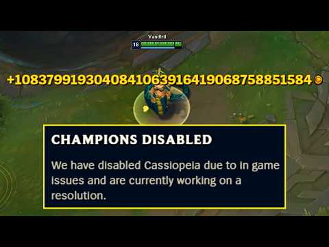 Why Cassiopeia Got Disabled? (best Interactions)