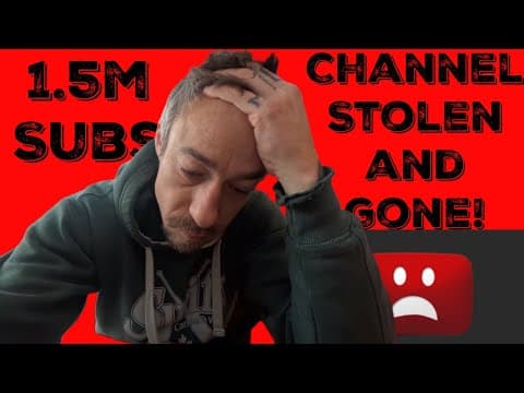 Getting My Google Account Hacked And Youtube Channel Deleted!