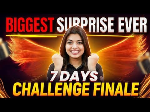 7 Days Challenge Finale 🌟only For The Students Who Stayed Till The End💥gopika Ma’am