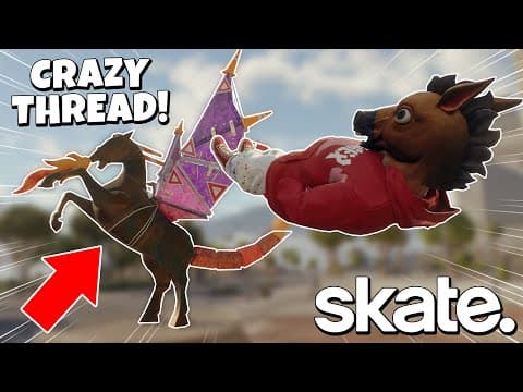 Extreme Narrow Gap Challenges In Skate.