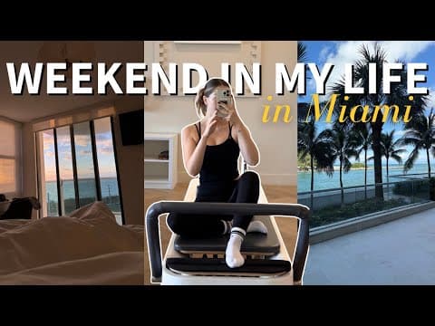 Miami Vlog | Weekend In My Life, Quince Try-on Haul, Grwm, & My Life In Miami!