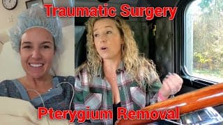 Pterygium Surgery Recovery: A Trucker's Honest Experience