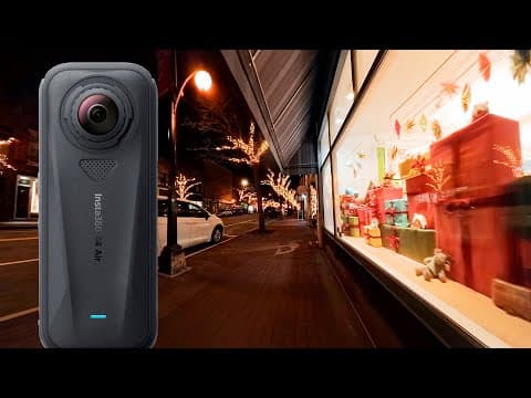 Insta360 X4 Air | How To Capture The Best Low Light Videos