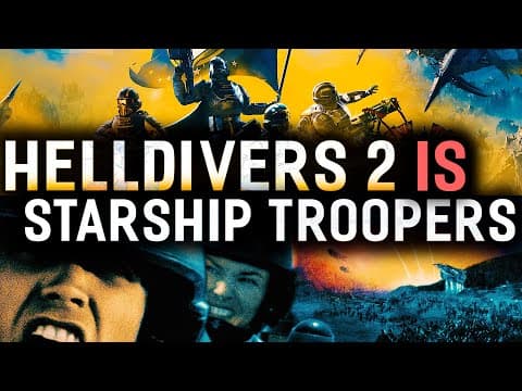 How Helldivers 2 Turned Starship Troopers Into A Game (analysis)