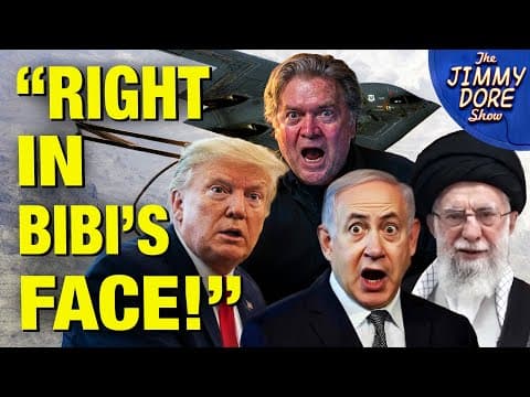 The Real Reason Trump Called Off Iran Bombing Explained By Steve Bannon! W/ Max Blumenthal