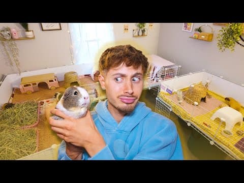 Pet-sitting For 10 Pets! 😱🐹🐰 Ft. Autumns Piggies