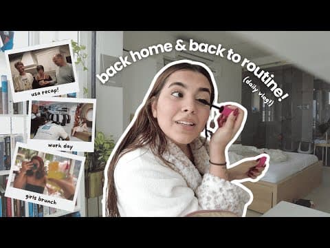 Work Day, Usa Recap, Fam Time + More! | Vlog