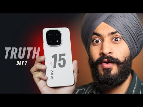 I Used Iqoo 15 For 7 Days – Big Mistake Or Best Decision?