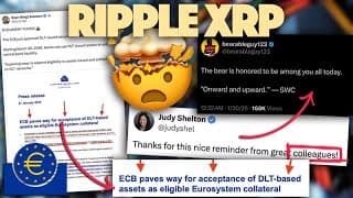 Ripple Xrp: Ecb Approves Dlt Assets As Collateral & Did Judy Shelton Retweet Bearableguy123?