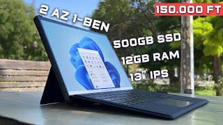 Megéri? Chuwi Hi10 Max - Windows 11 Laptop + Tablet 2 Az 1-ben 🤔