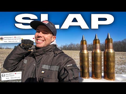 How Dangerous Is A Slap Round?! (vs Rifle Armor)