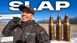 How Dangerous Is A Slap Round?! (vs Rifle Armor)