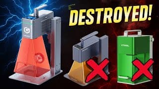 Longer Nano Duo Destroys Xtool F1 & Laserpecker 4 – Brutal Test In Real Life Use!