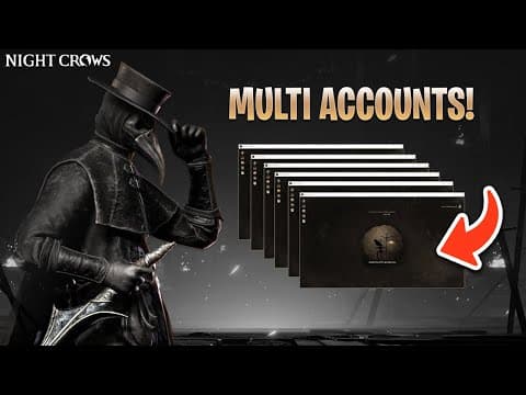 How To Run Multiple Night Crows Accounts In 1 Application 24/7 - Non Bot | Ugphone Guide