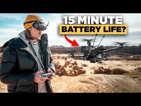 The Secret To Long Flight Times | Cinematic Fpv Lion Battery Test