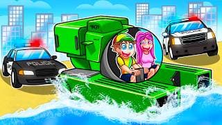 I Used A Submarine To Escape The Cops In Gta 5!