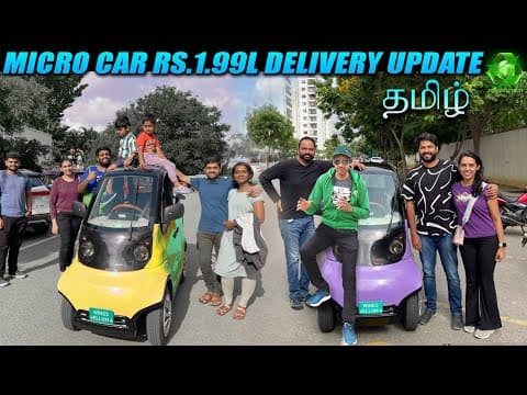Wings Ev Robin Affordable Electric Micro Car | Delivery Update