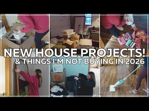 New House Home Reset 2026 / Unpacking & Organization! Clean And Declutter / Decluttering In 2026!