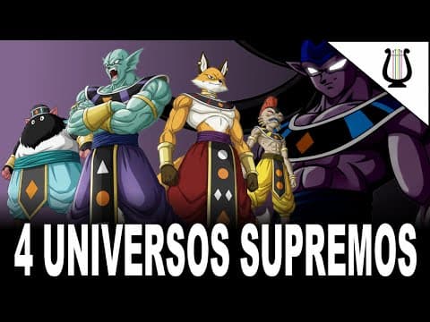 Revelado!! El Poder Secreto De Los 4 Dioses Supremos - Dragon Ball Super