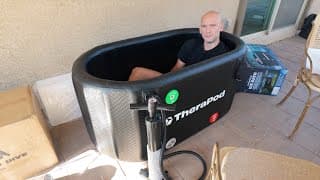 This Cold Plunge Setup Is Only $550 // Sam's Club Therapod Tub & Polar Dive Chiller Full Review