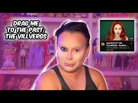 A Brow Raising Drag Look From 8 Years Ago 🤨 | Drag Me To The Past: The Villbergs