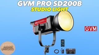 Gvm Pro Sd200b Studio Light - Review