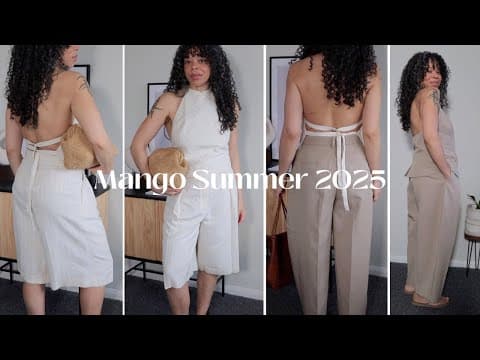 Summer Ready With Mango | Styling Minimal & Elevated Pieces | New Collection