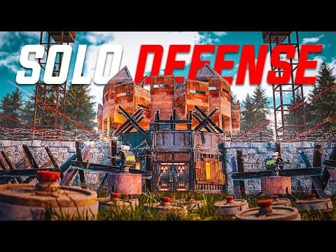 J'ai Construit Solo La Base La + Op Du Jeu ! Rust