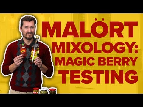 Malört Mixology: Magic Berry Tasting