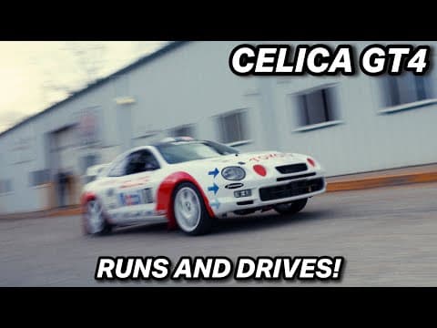 Celica Gt4 First Drive!